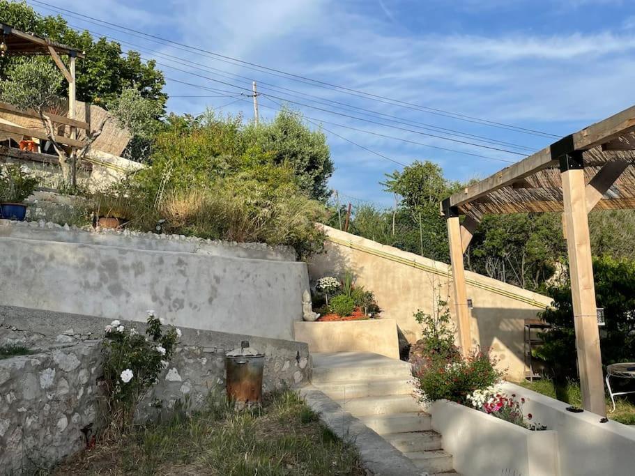 Superbe Terrasse Avec Vue Panoramique Sur La Mer Marseilles Exterior foto
